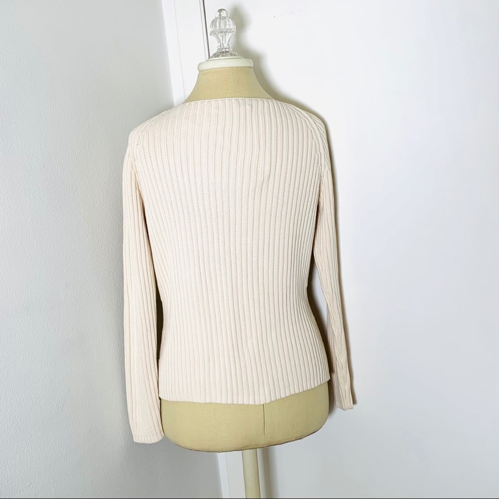 Brook Brothers Cotton Sweater Pale Pink Sz M GUC - Picture 3 of 9